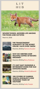 How content is displayed on CrimeReads coming from Lithub