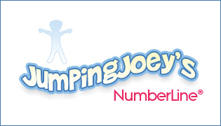 Jumping Joey's Number Line is a fun, easy way to learn math.