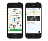 An example of how Lottery Places might look on an iPhone